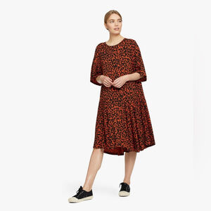 MASAI Orange & Black dress (oversized) NWT